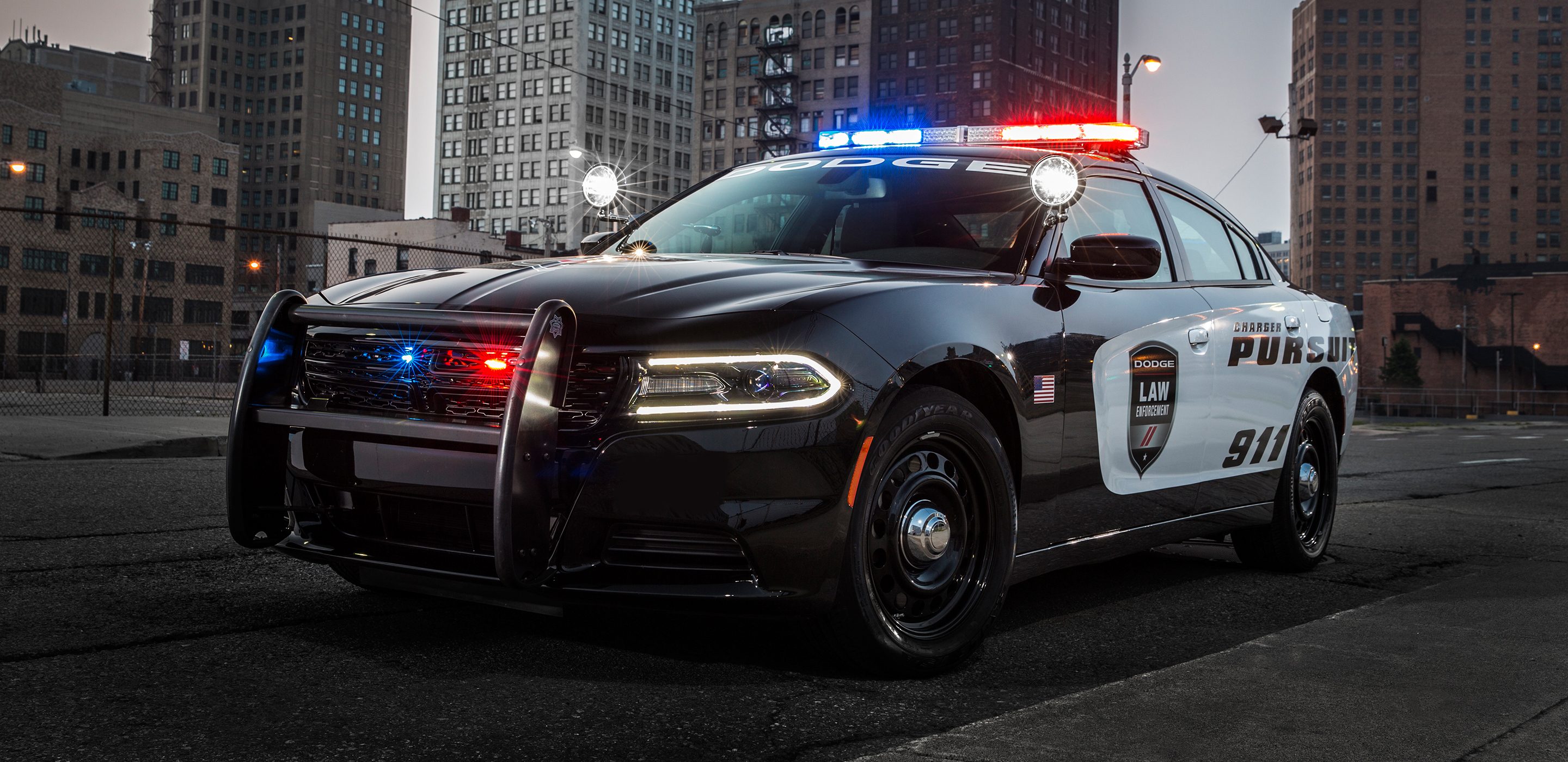 2018 Dodge Charger Police Pursuit Front Exterior View